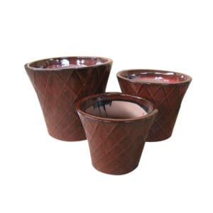 Round Lattice Planter